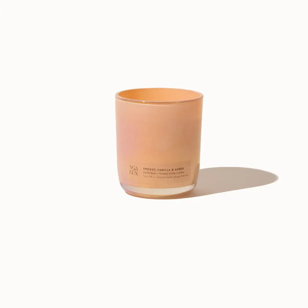 Noa Lux Smoked Vanilla & Amber Candle Tan2Day Tanning Supply