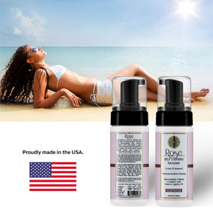 Rose Sunless Tanning Mousse Is Made in the USA