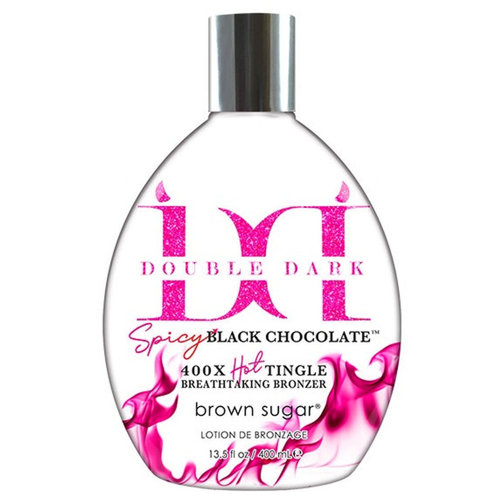 Tan Incorporated Double Dark Spicy Black Chocolate Hot Tingle Tanning Lotion