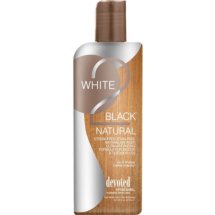 Devoted Creations White 2 Black Natural Tanning Lotion – Tan2Day
