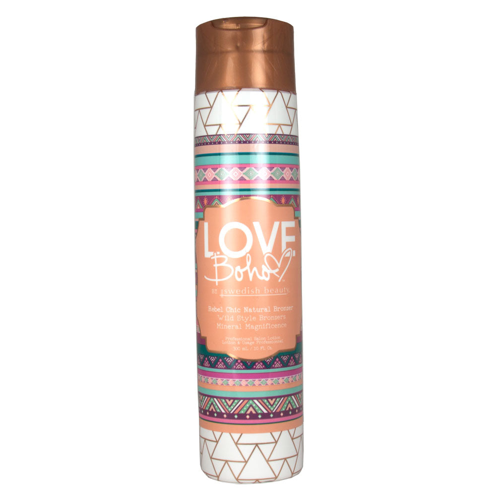 Swedish Beauty Love Boho Rebel Chic Natural Bronzer Indoor Tanning Bed Lotion
