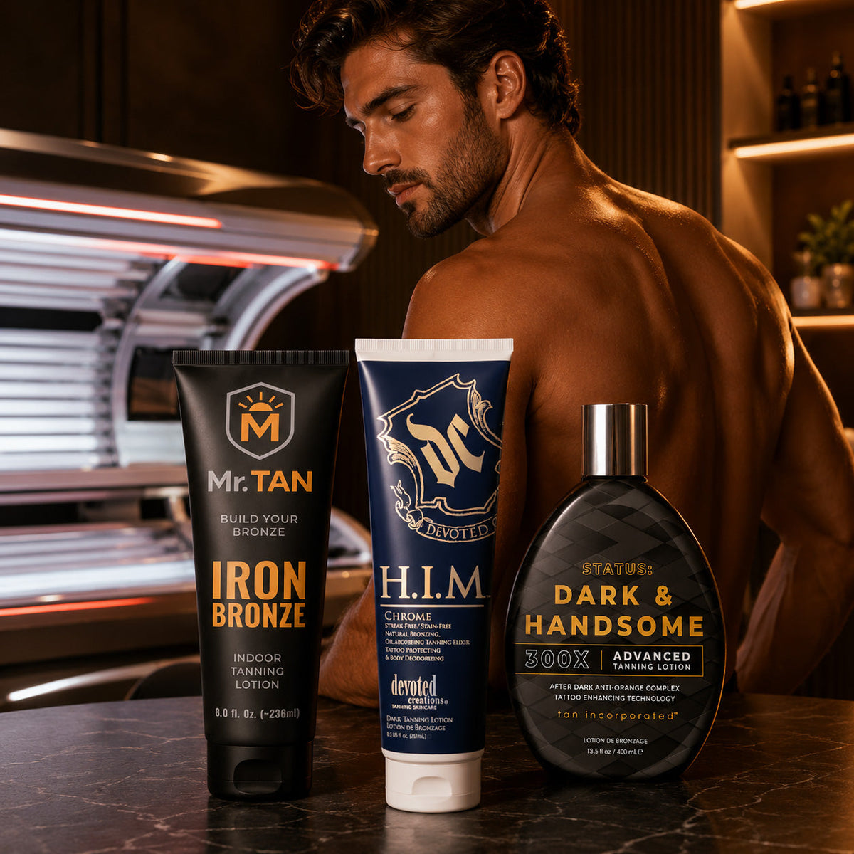 Mens Tanning Lotions & Products at Tan2Day