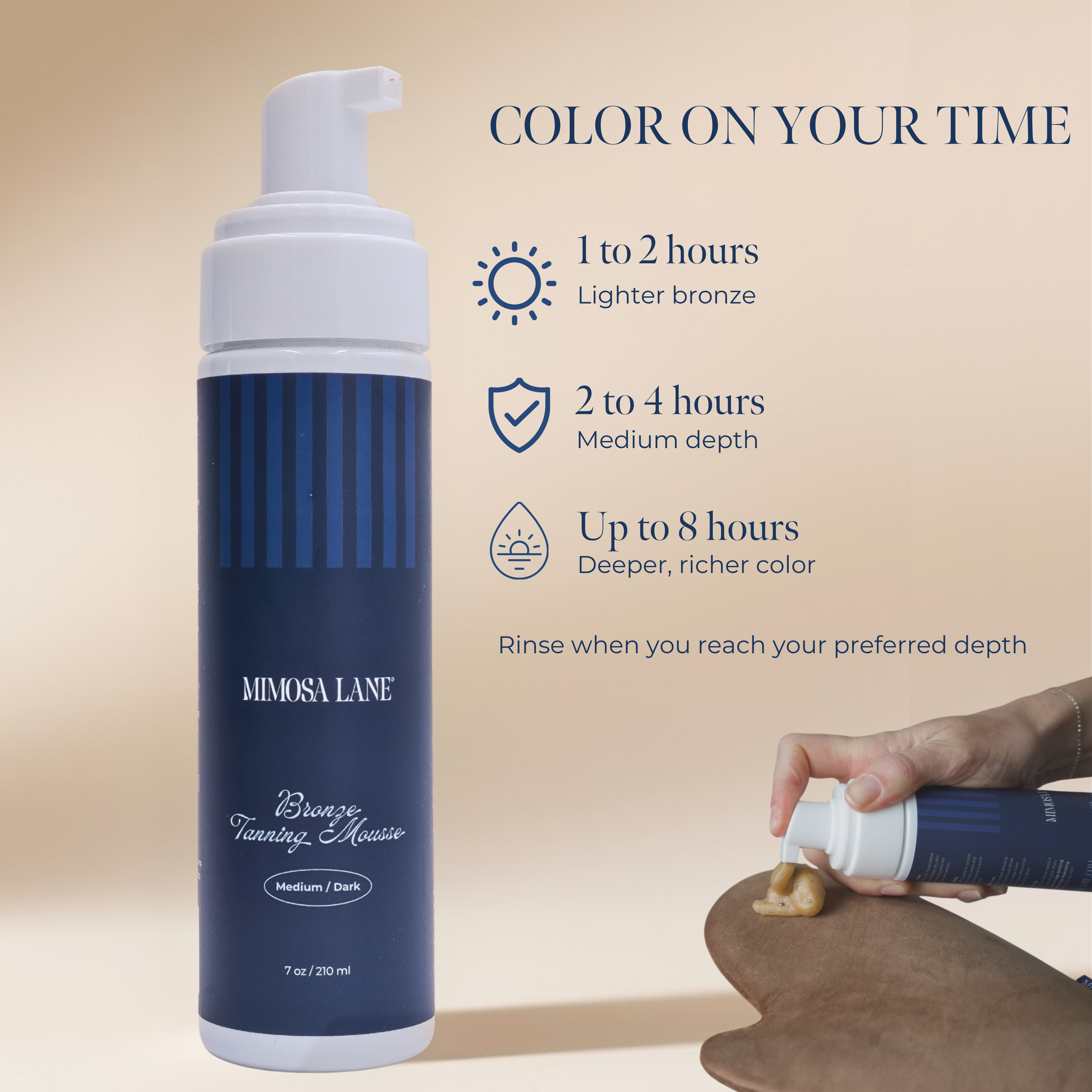 Mimosa Lane Bronze Tanning Mousse