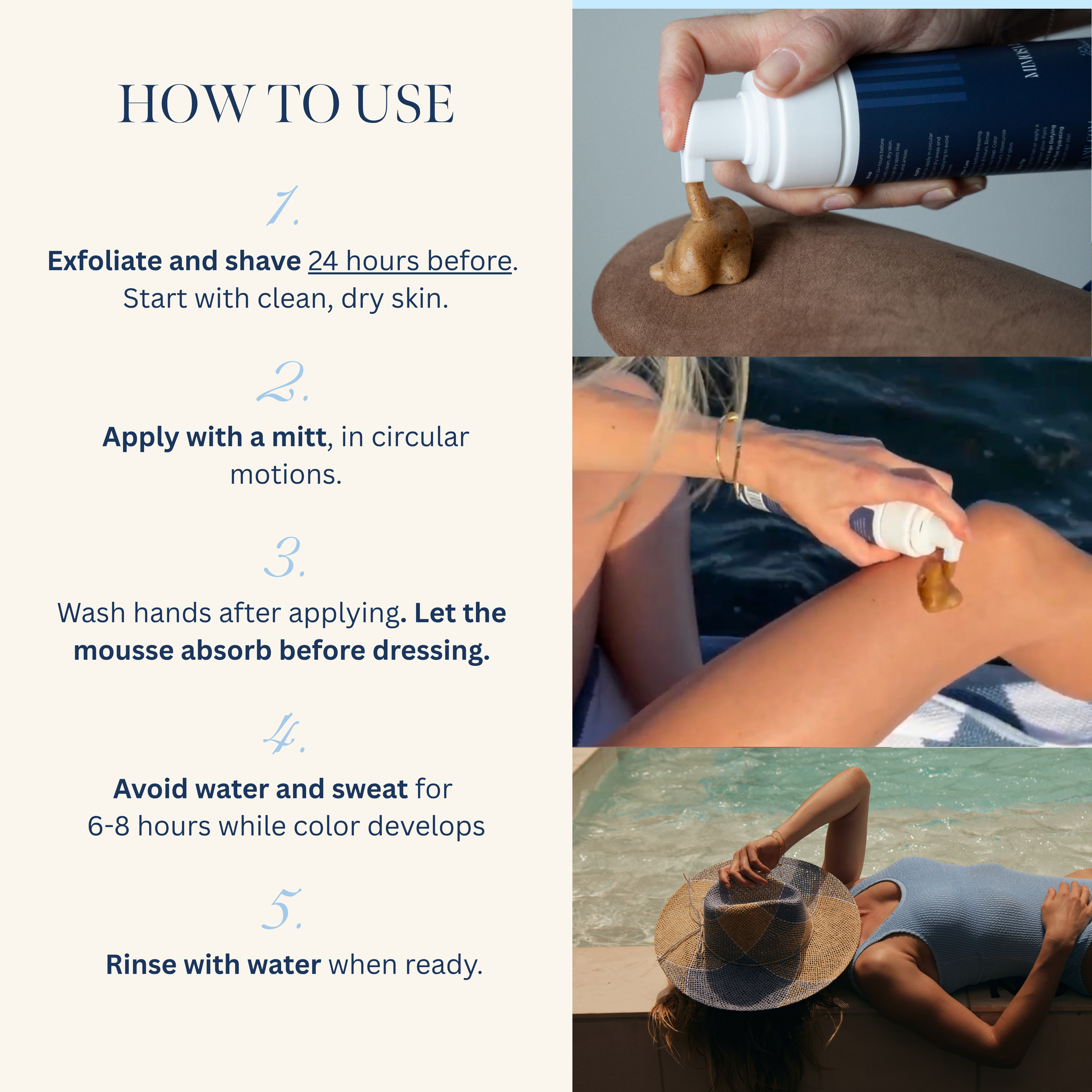 Mimosa Lane Bronze Tanning Mousse