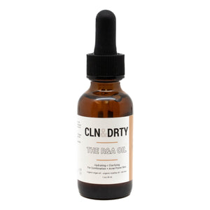 CLN&DRTY Natural Skincare The Organic R&A Facial Moisturizing Oil - for combination + acne prone skin
