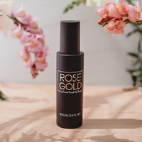 Rose Gold Sunless Facial Tanning Mist — Clear Tanning Water