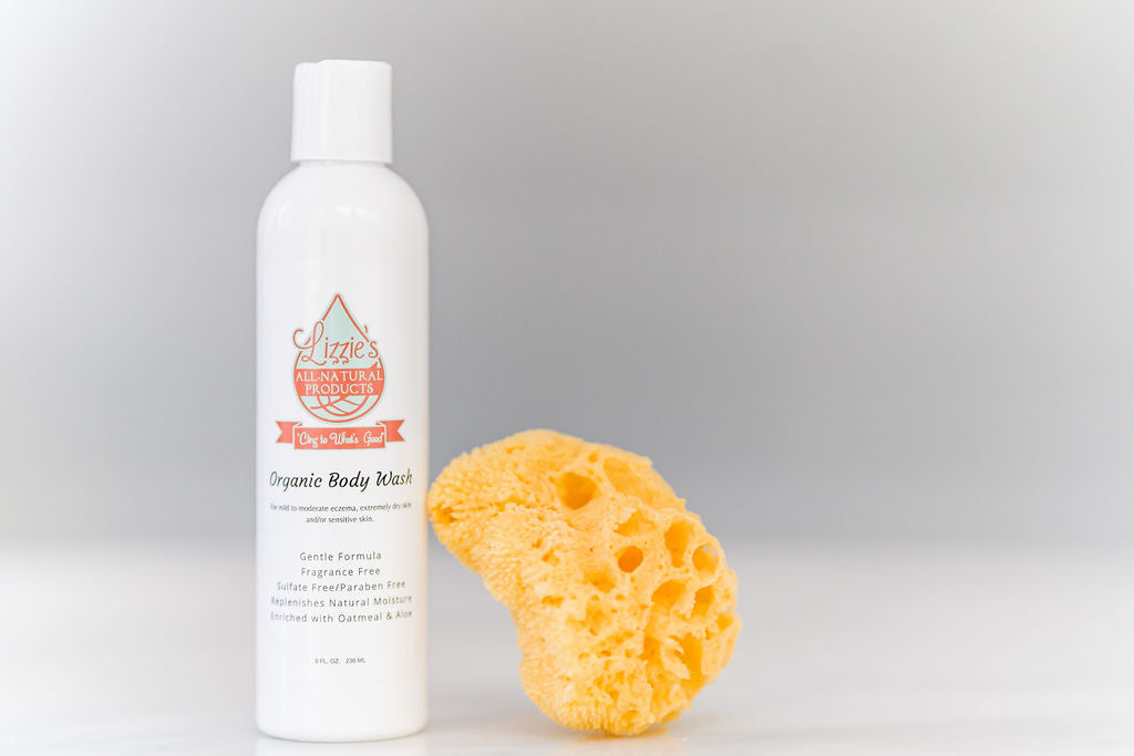 Lizzie's Organic Unscented Body Wash (for eczema and sensitive skin)