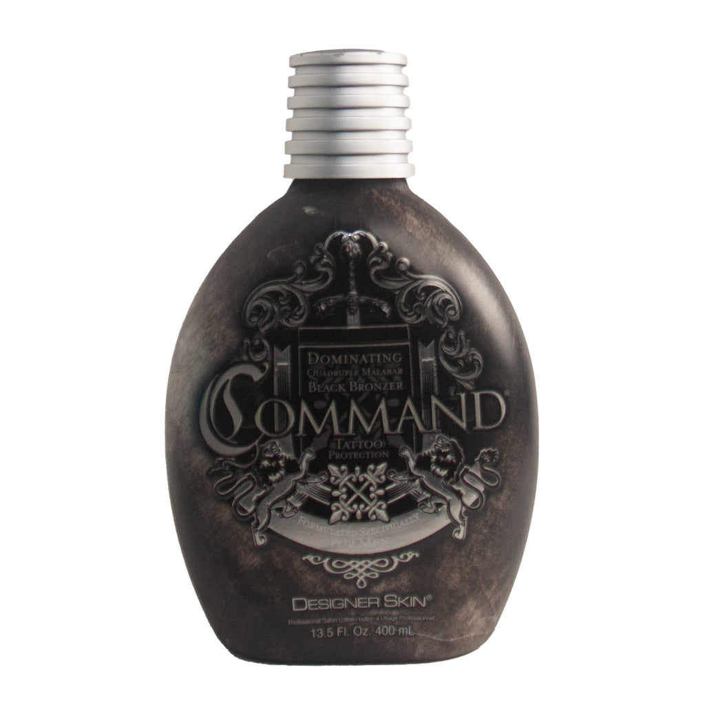 Designer Skin Command Tanning Lotion Bottle
