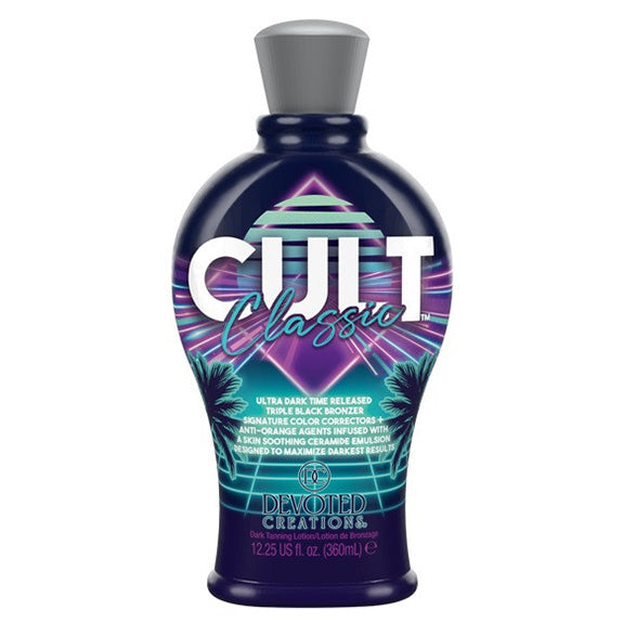 Devoted Creations Cult Classic Triple Black Bronzer Tanning Bed Lotion
