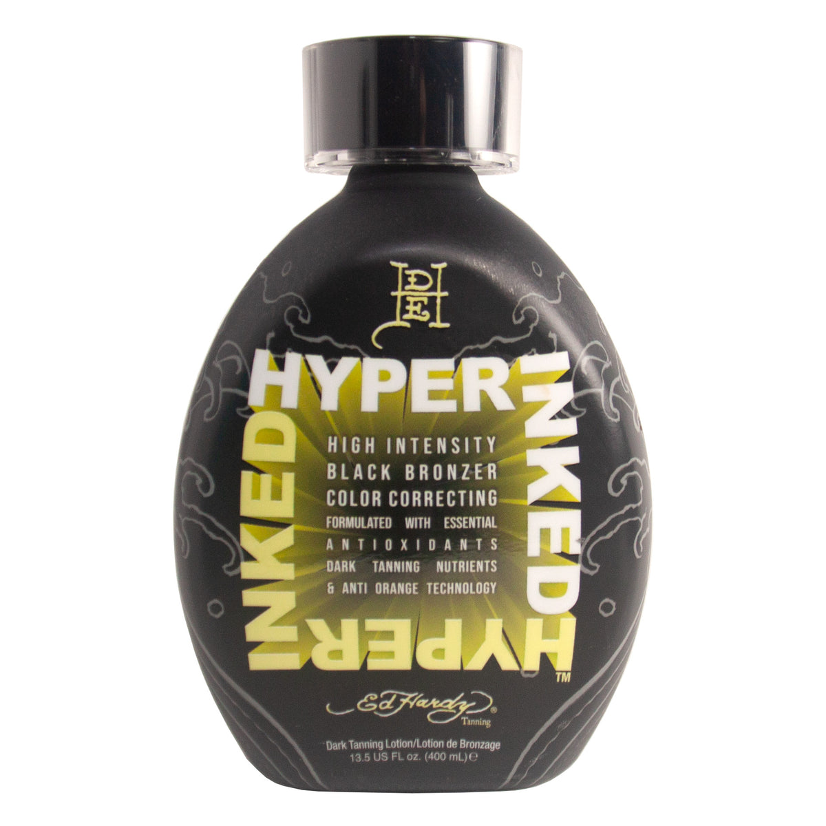 Hyper Lotion Ed Hardy Hyper Inked Dark Tanning Lotion Bronzer – Tan2Day Tanning Supply