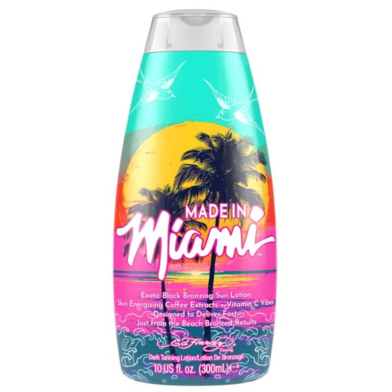 Ed Hardy Made in Miami Bronzing Indoor Tanning Bed Lotion