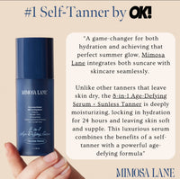 Mimosa Lane 8-in-1 Age Defying Serum + Sunless Tanner (Award Winner)