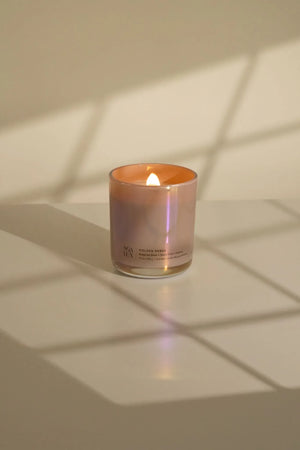 Noa Lux Golden Ember - Rose Petal & Incense Candle