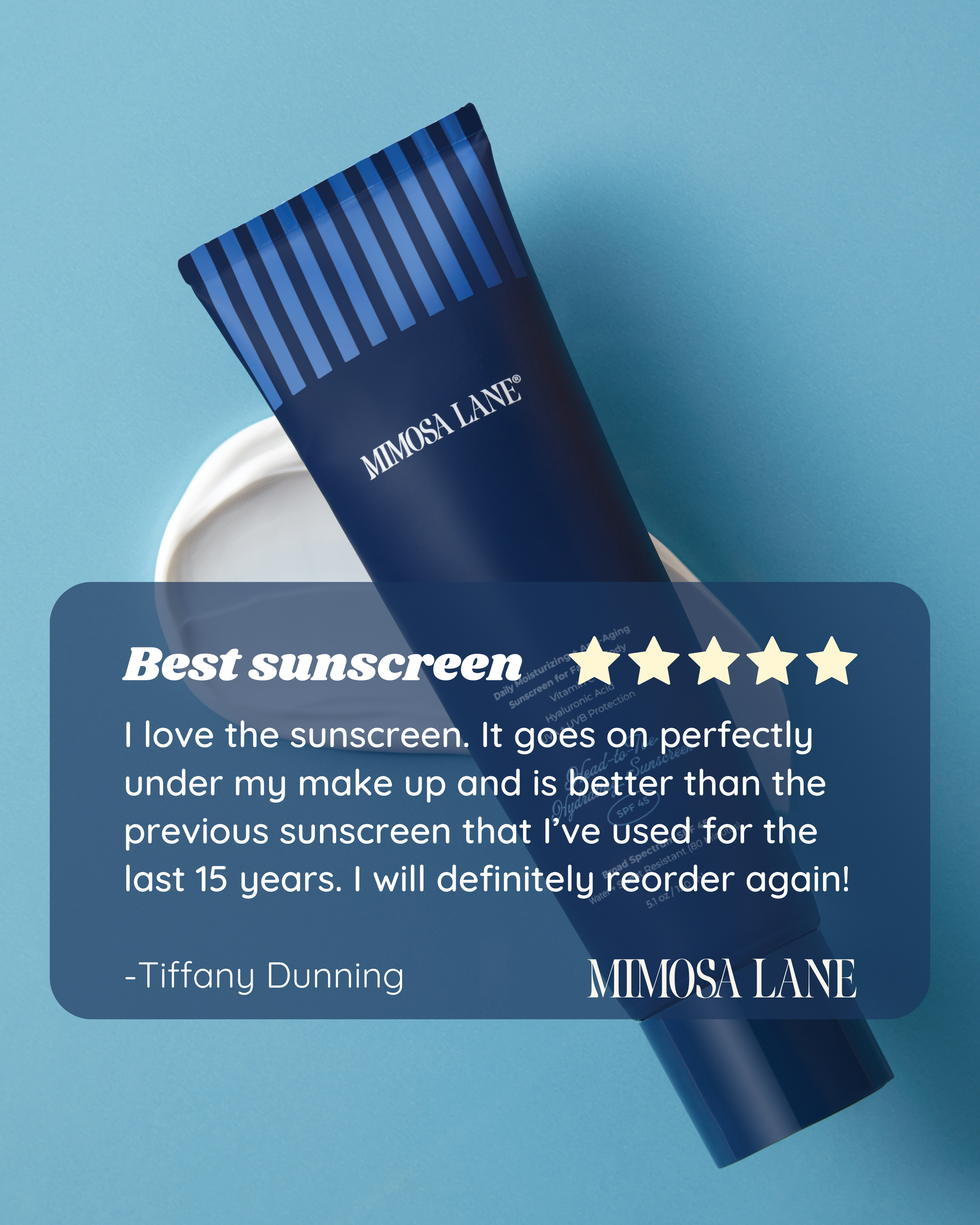 Mimosa Lane Head-to-Toe Hydrating Sunscreen for Face and Body