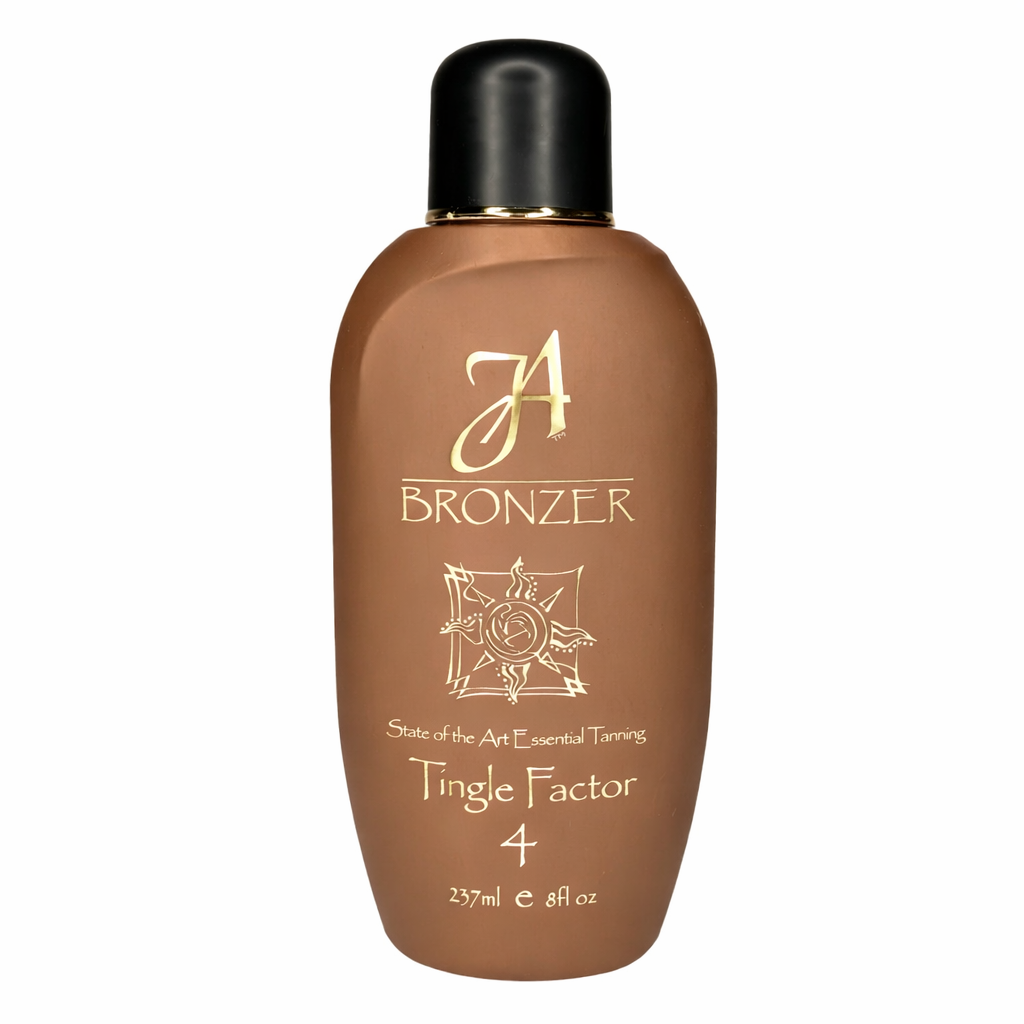John Abate Bronzer Tingle Factor 4 Indoor Tanning Bed Lotion 