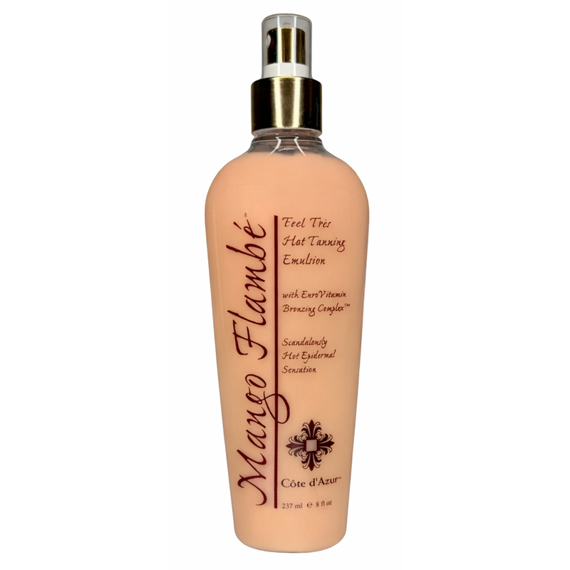 John Abate Mango et Flambe Hot Tingle Bronzing Tanning Lotion