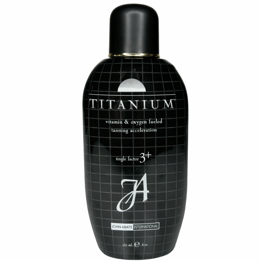 Titanium Tingle Tanning Lotion by John Abate International 8 oz