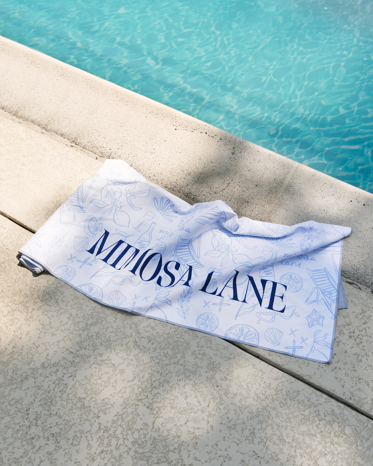 Mimosa Lane Quick Dry Sand Proof Beach Towel