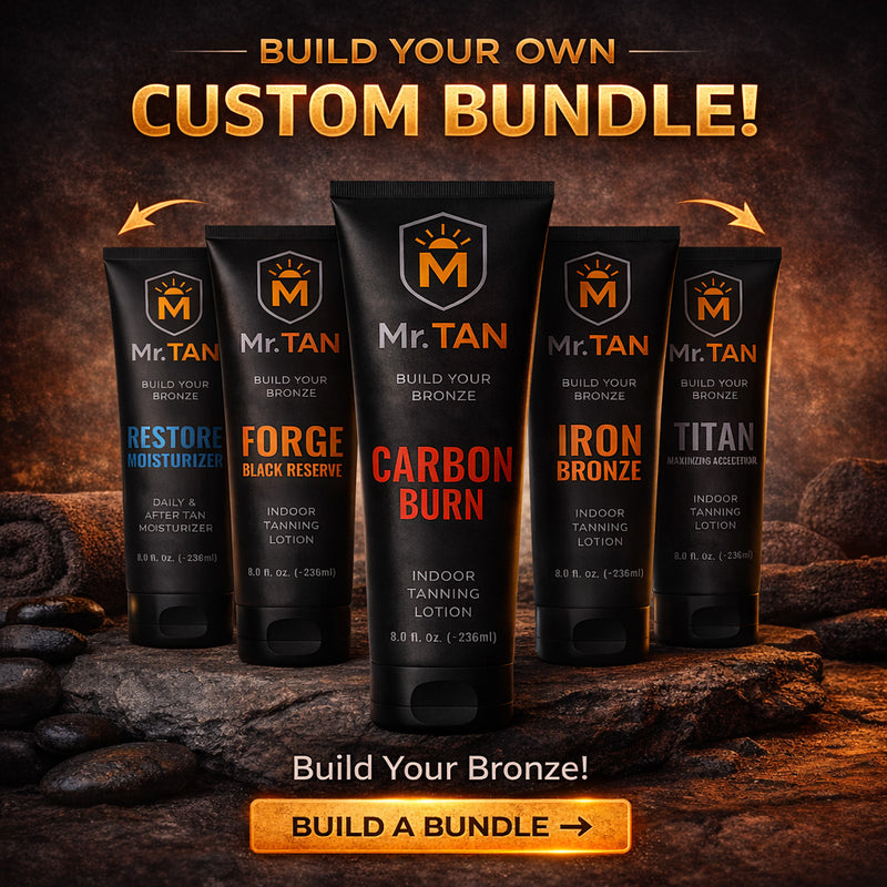 MrTAN Mens Tanning Lotion Bundle