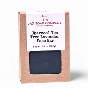 Jax Soap Company Charcoal Tea Tree Lavender Facial Bar Soap