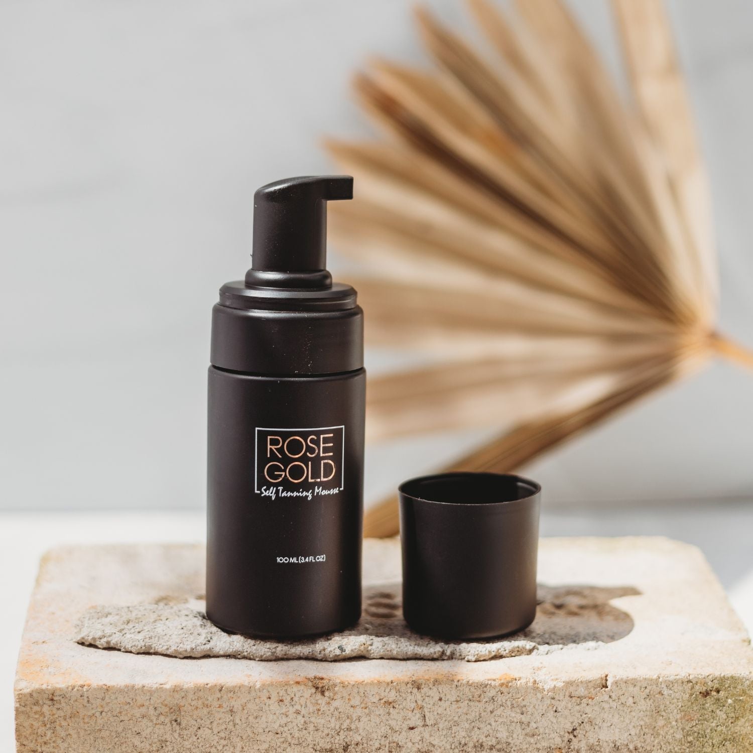 Rose Gold Sunless Travel Size Self Tanning Mousse — Perfect Bronze On-the-Go