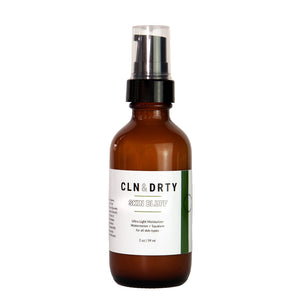 CLN&DRTY Natural Skincare Skin Bluff - ultra light watermelon + squalane daily facial moisturizer