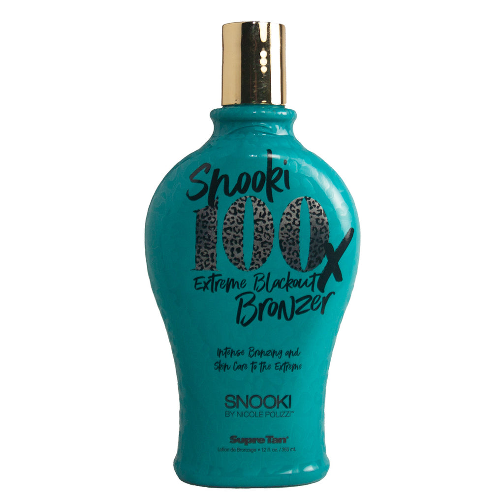 Supre Snooki 100X Extreme Blackout Tanning Lotion Bottle