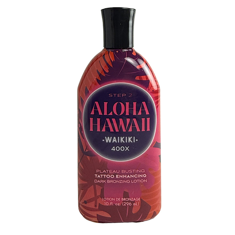 Tan Incorporated Step 2 Aloha Hawaii WAIKIKI Tanning Lotion 