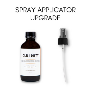 CLN&DRTY Natural Skincare The Clarifying Water - facial toner for combination + acne prone skin