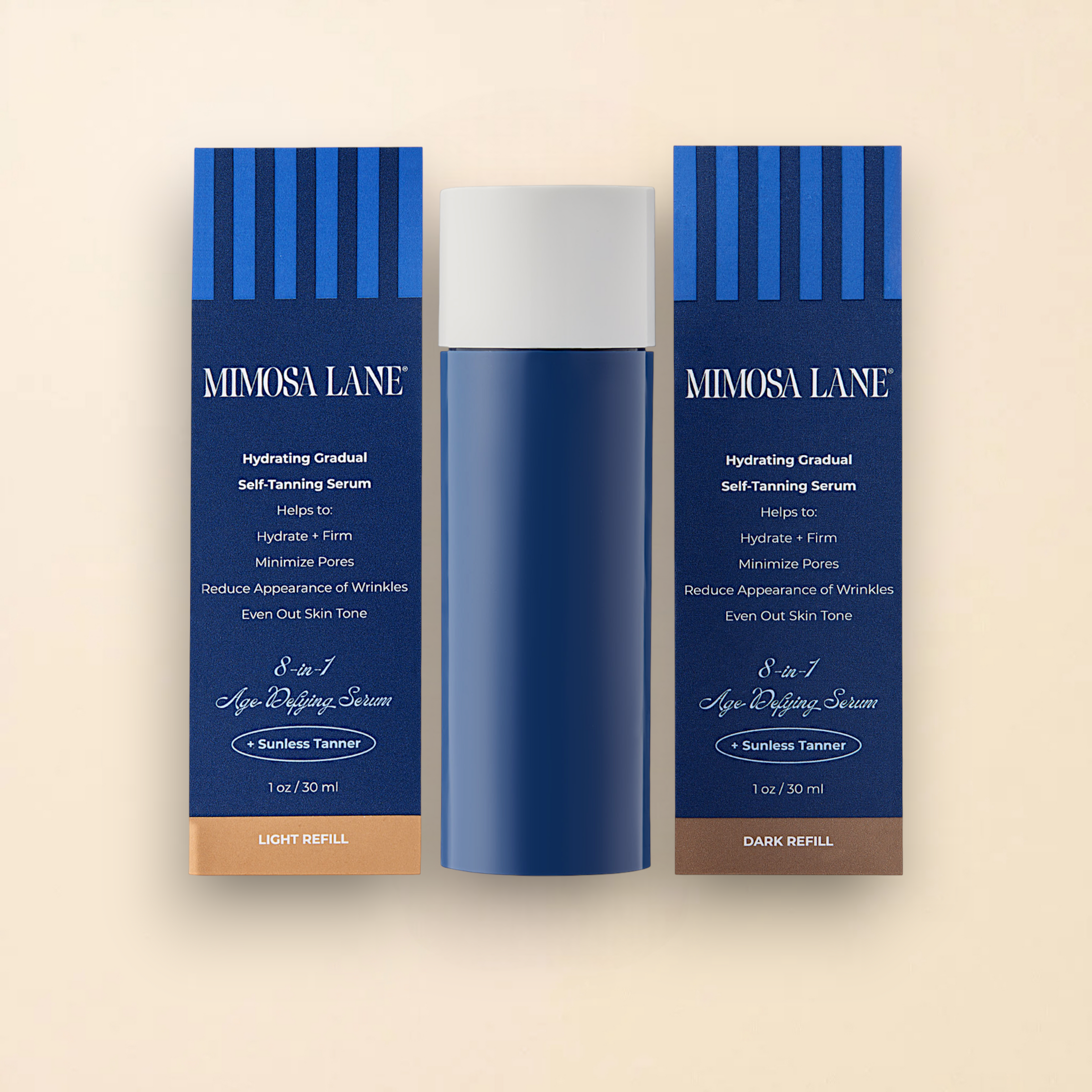 Mimosa Lane 8-in-1  Bottle + Refill (Shade Sampler)