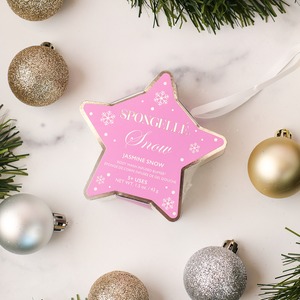 Spongellé Snow | Holiday Star Ornament