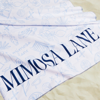 Mimosa Lane Quick Dry Sand Proof Beach Towel