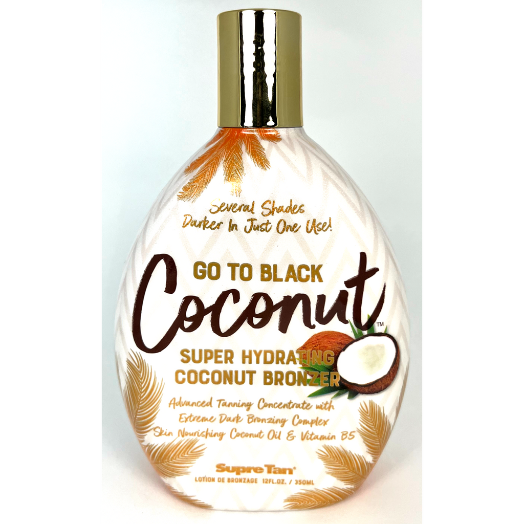 Supre Go To Black Coconut Hydrating Bronzer Tanning Lotion