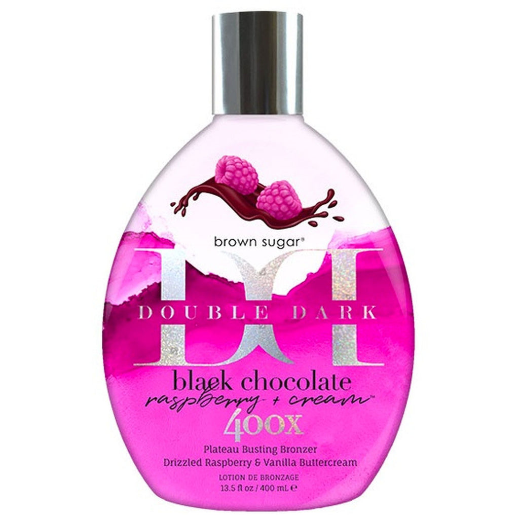 Tan Incorporated Double Dark Black Chocolate Raspberry & Cream Tanning Lotion