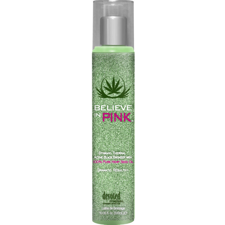 Devoted Creations Believe In Pink Hemp Tanning Lotion