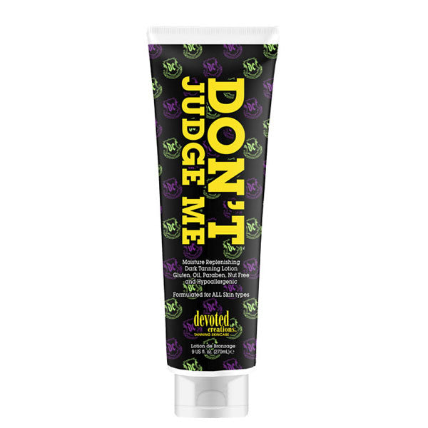 Devoted Creations Don't Judge Me Paraben Free Hypoallergenic Tanning Lotion