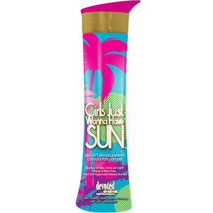 Devoted Creations Girls Just Wanna Have Sun Natural Streak Free Bronzer Tanning Bed Lotion