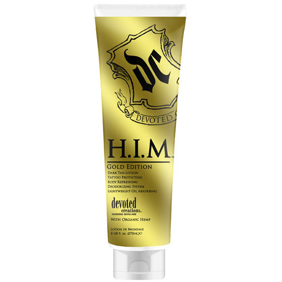 Devoted Creations H.I.M. Gold Tanning Lotion for Men