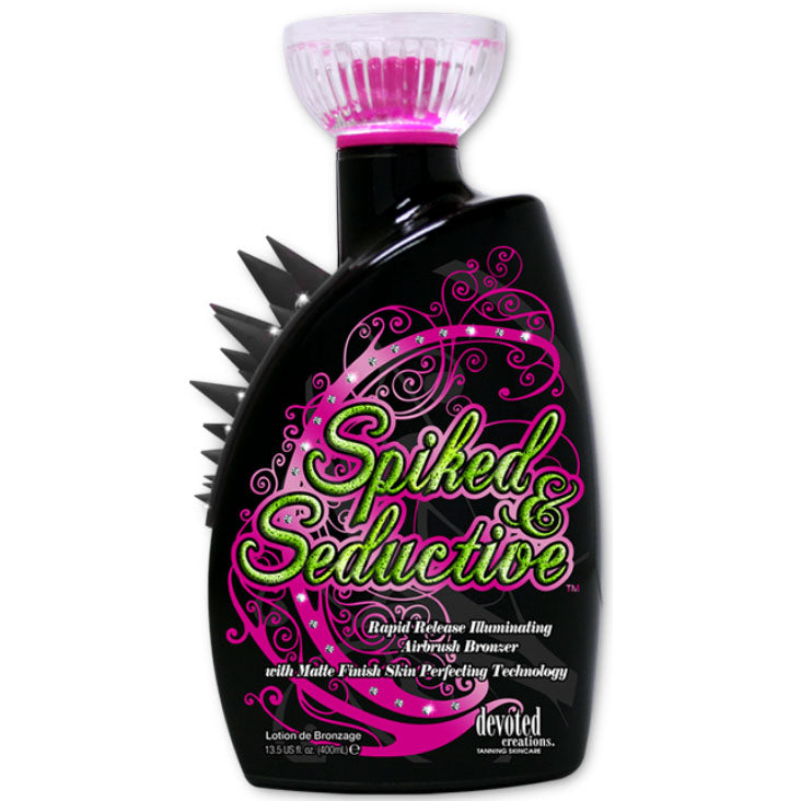 Devoted Creations Spiked & Seductive Rapid Release Illuminating Airbrush Bronzing Paraben Free Tanning Bed Lotion