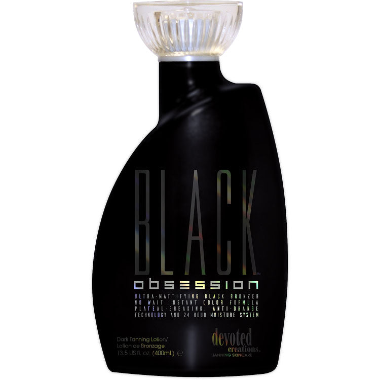 Devoted Creations Black Obsession Bronzer Tanning Lotion for Indoor Tanning Beds