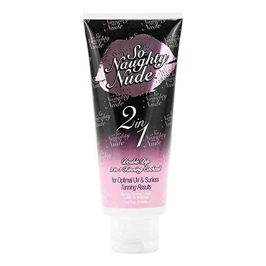 Devoted Creations So Naughty Nude 2 in 1 Sunless Self Tanning and UV Tanning Bed Lotion