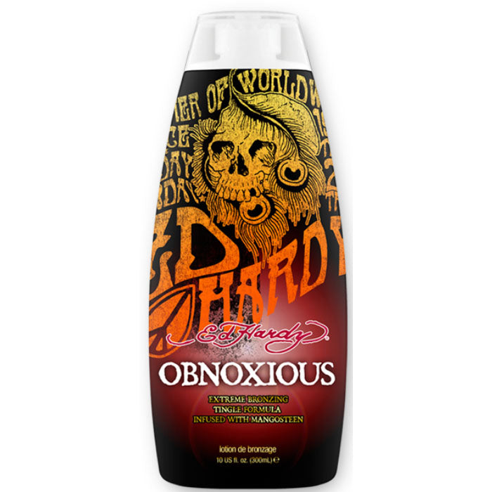 Ed Hardy Obnoxious Extreme Bronzer Tingle Tanning Lotion