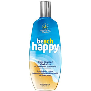 Hempz Beach Happy Tanning Maximizer Lotion for Indoor and Outdoor Tanning