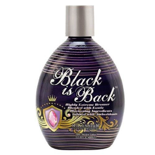 Millennium Tan Black is Back Tanning Lotion Extreme Bronzing For Tanning Beds