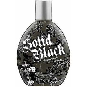 Millennium Solid Black 100X Tanning Lotion Bronzer for Indoor Tanning Bed & Outdoor Use