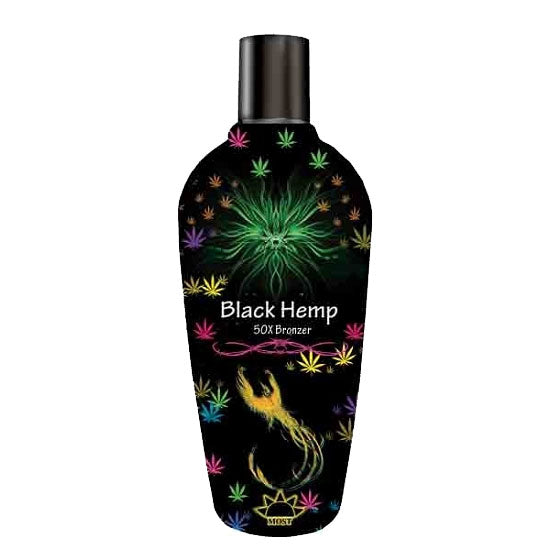 Most Black Hemp Tanning Lotion Bronzer with Hemp Seed Oil and DHA
