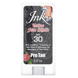 Pro Tan Ink Tattoo Protection Stick with UV Protecting SPF 30