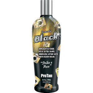 Pro Tan Instantly Black Paraben Free Tanning Lotion Bronzer with Aloe and Vitamins A & E