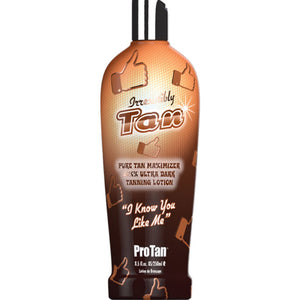 Pro Tan Irresistibly Tan Bronzing Tanning Maximizer Lotion with Antioxidants for Indoor Tanning 