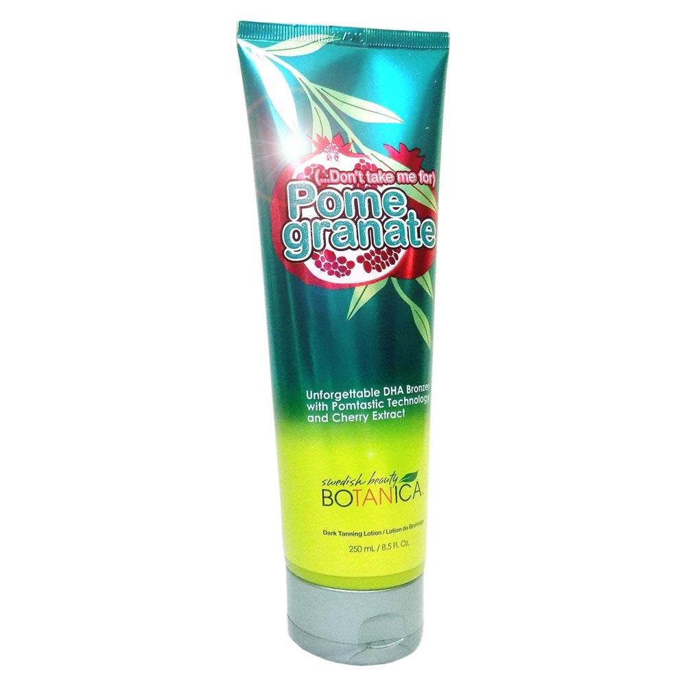 Swedish Beauty Don't Take Me for Pomegranate DHA and Natural Bronzer Indoor Tanning Bed Lotion